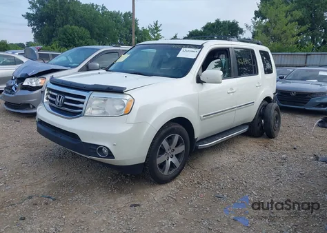 2012 Honda Pilot Touring из США, поврежденный, VIN 5FNYF4H91CB051976